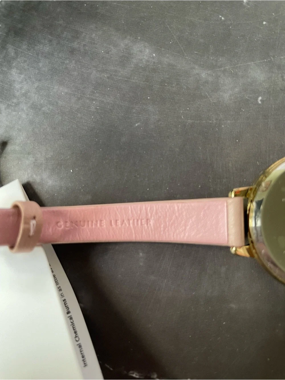 New Kate Spade New York Blush Pink Leather Watch